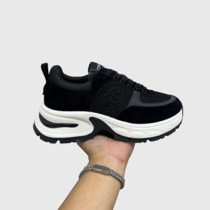 Chanel, Classic, Women's Sneaker, Black