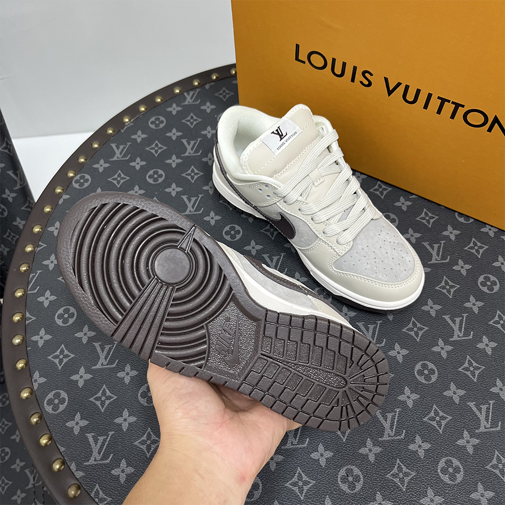 Louis Vuitton x Nike, Air Force, Women's Sneaker, Grey - Afbeelding 5