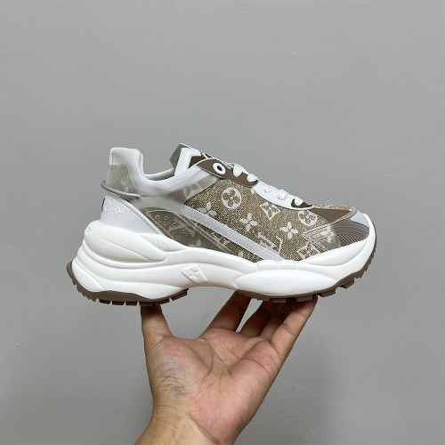 Louis Vuitton, Run 55, Women's Sneaker, Beige
