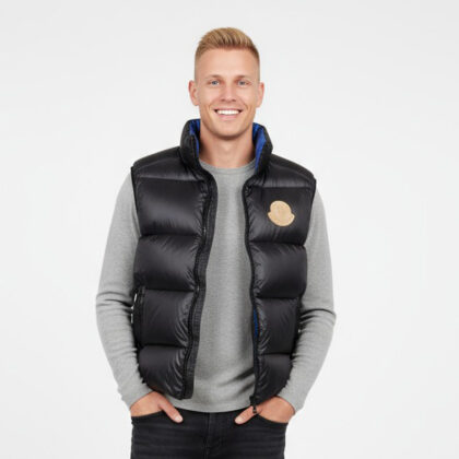 Moncler, Sumido Down, Men's Vest, Black