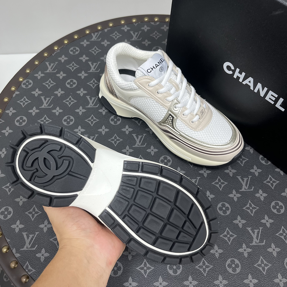 Chanel, Women, Shoes, Beige - Afbeelding 6