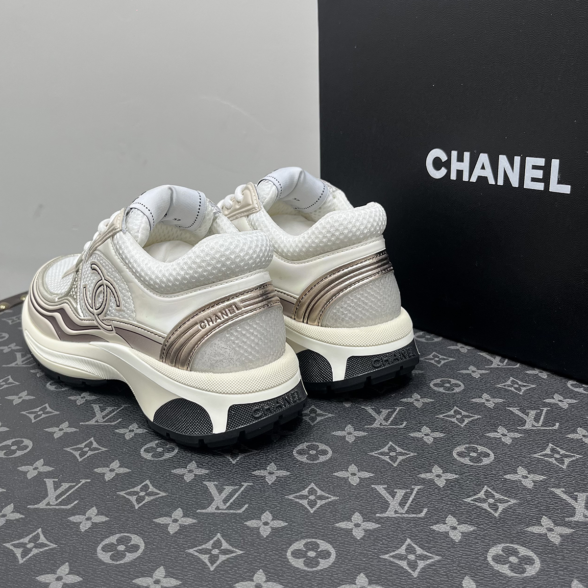 Chanel, Women, Shoes, Beige - Afbeelding 7