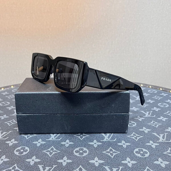 Prada, Unisex Sunglasses, Black