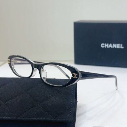 Chanel, Women Glasses, Black