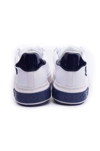 Louis Vuitton, Women Sneakers, Time Out, White Darkblue