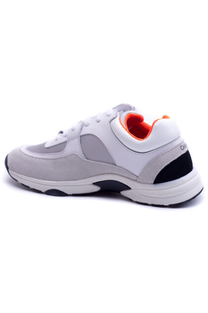 Chanel, Women Sneakers, White Orange