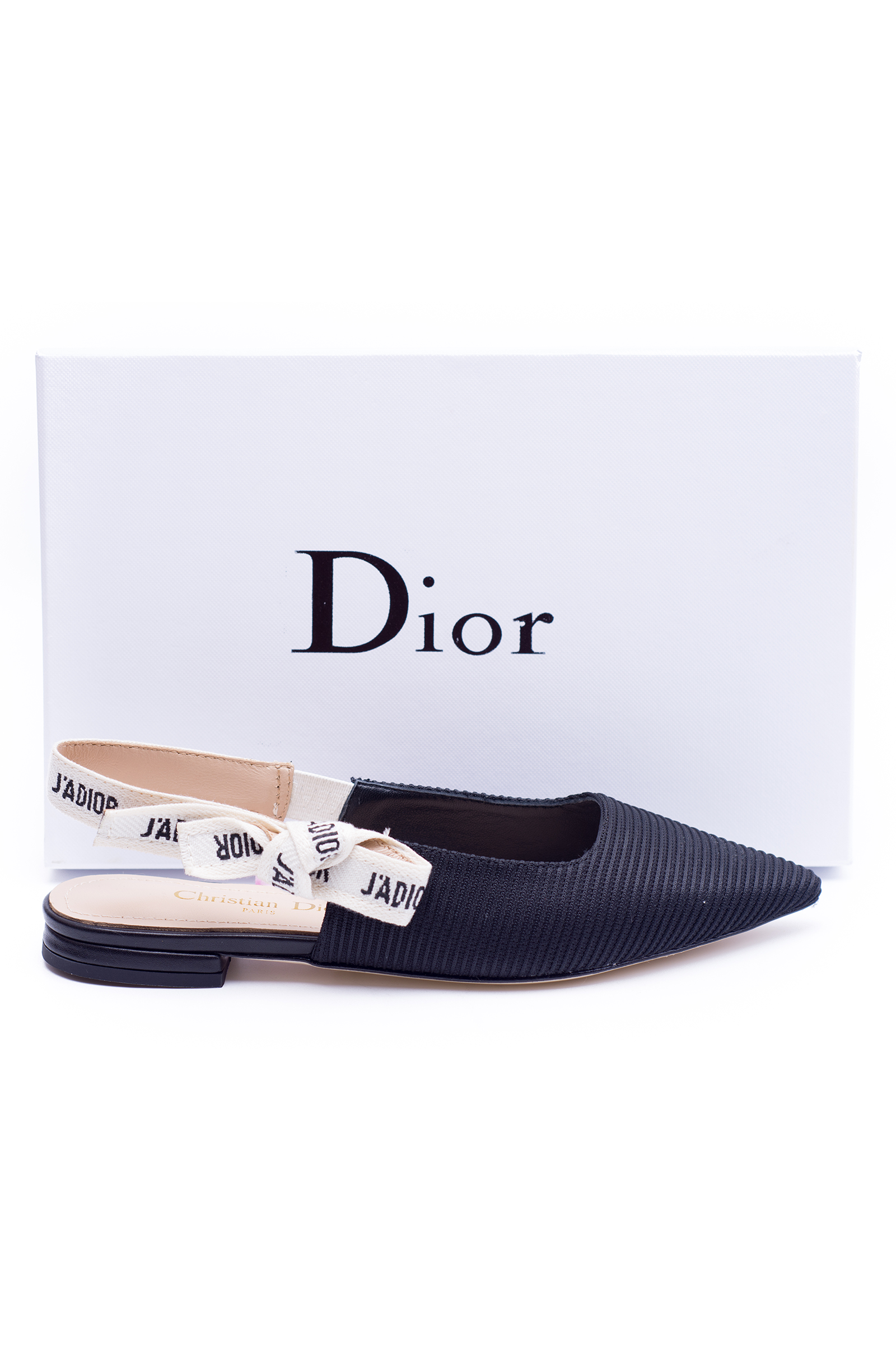 Christian Dior, Women Flats, Black - Afbeelding 4