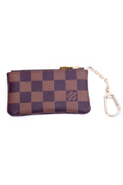 Louis Vuitton, Damier Canvas Key Pouch, Small Leather Goods