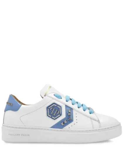 Philipp Plein Arrow Force leather sneakers