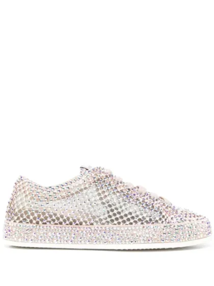 Le Silla Crystal-embellished sneakers