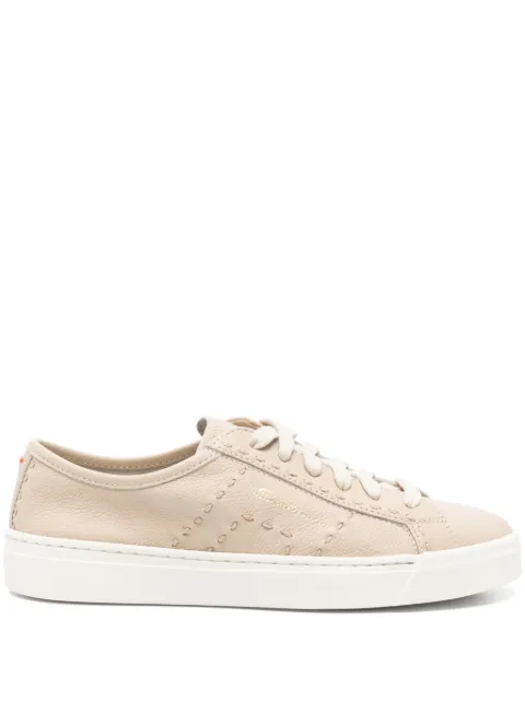 Santoni Leather sneakers