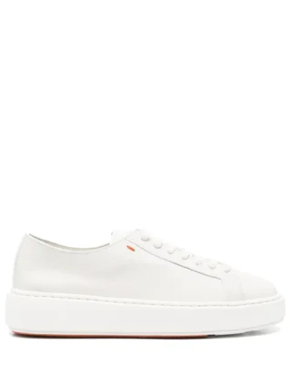 Santoni Leather sneakers