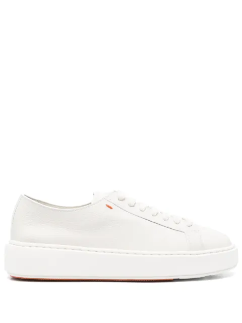 Santoni Leather sneakers