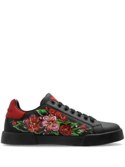 Dolce & Gabbana Floral-print sneakers