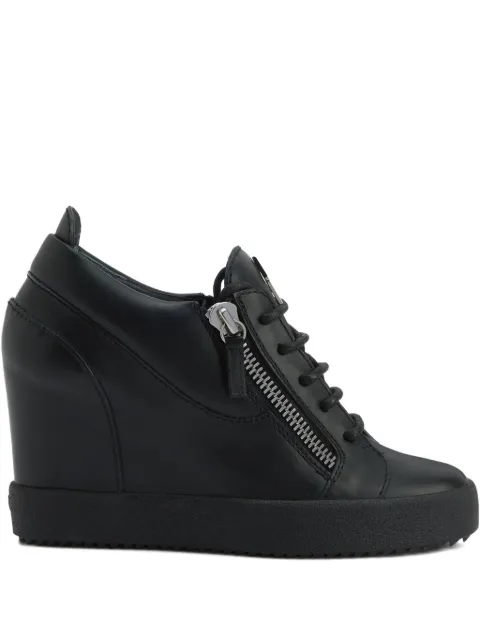 Giuseppe Zanotti Addy wedge zip-detail sneakers
