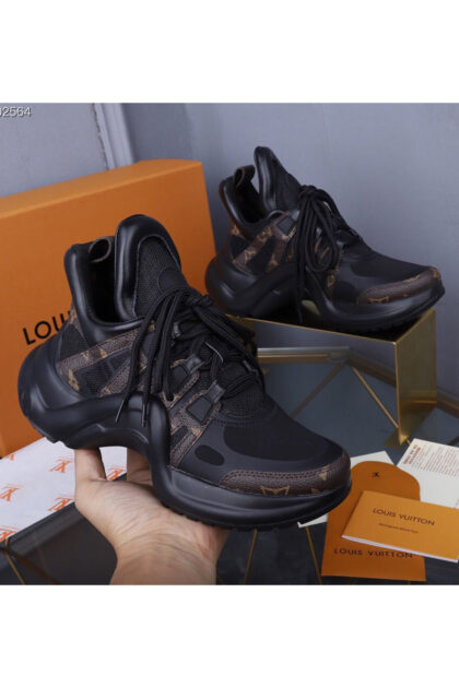 Louis Vuitton, Women's Sneaker, Black