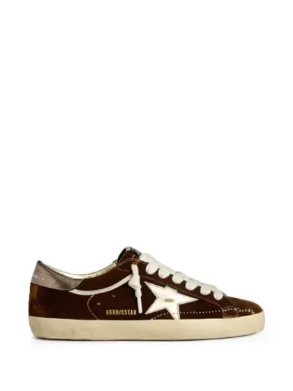 Golden Goose Super Star  velvet sneakers