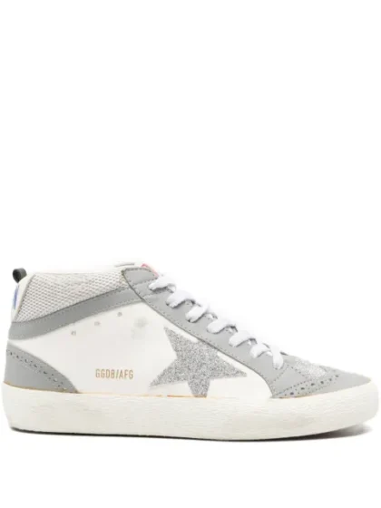 Golden Goose Mid Star lace-up sneakers