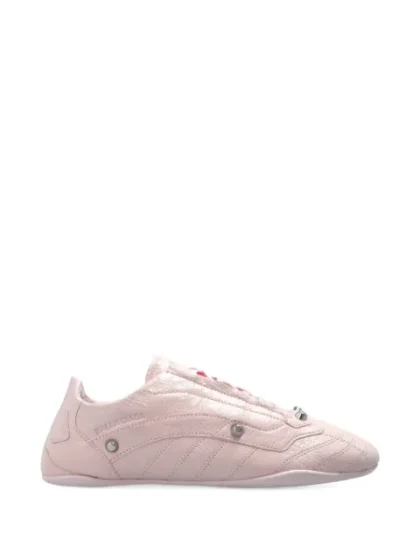 Balenciaga Studded-detail sheepskin trainers
