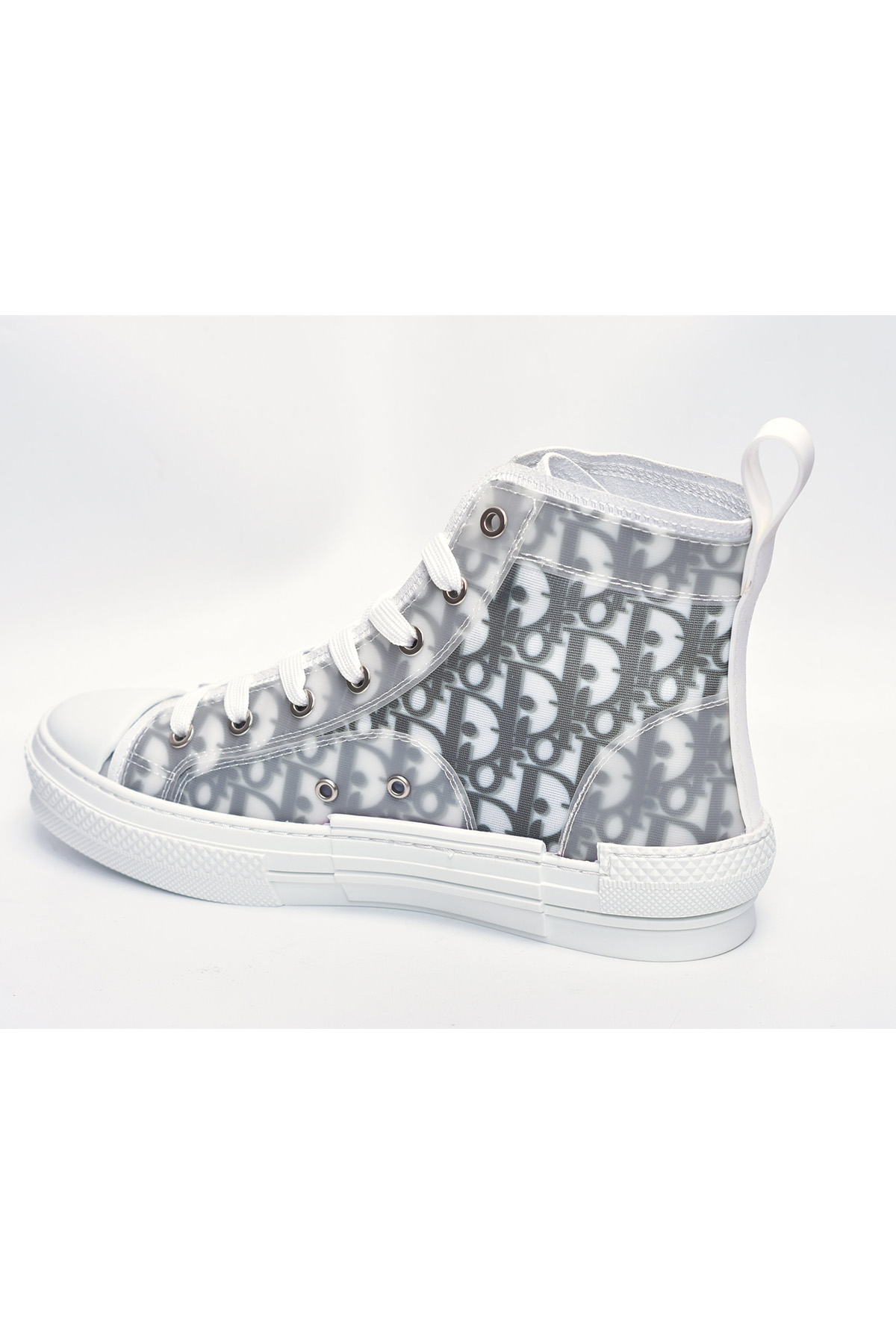 Christian Dior, B23, Women's High Top Sneaker, White - Afbeelding 2