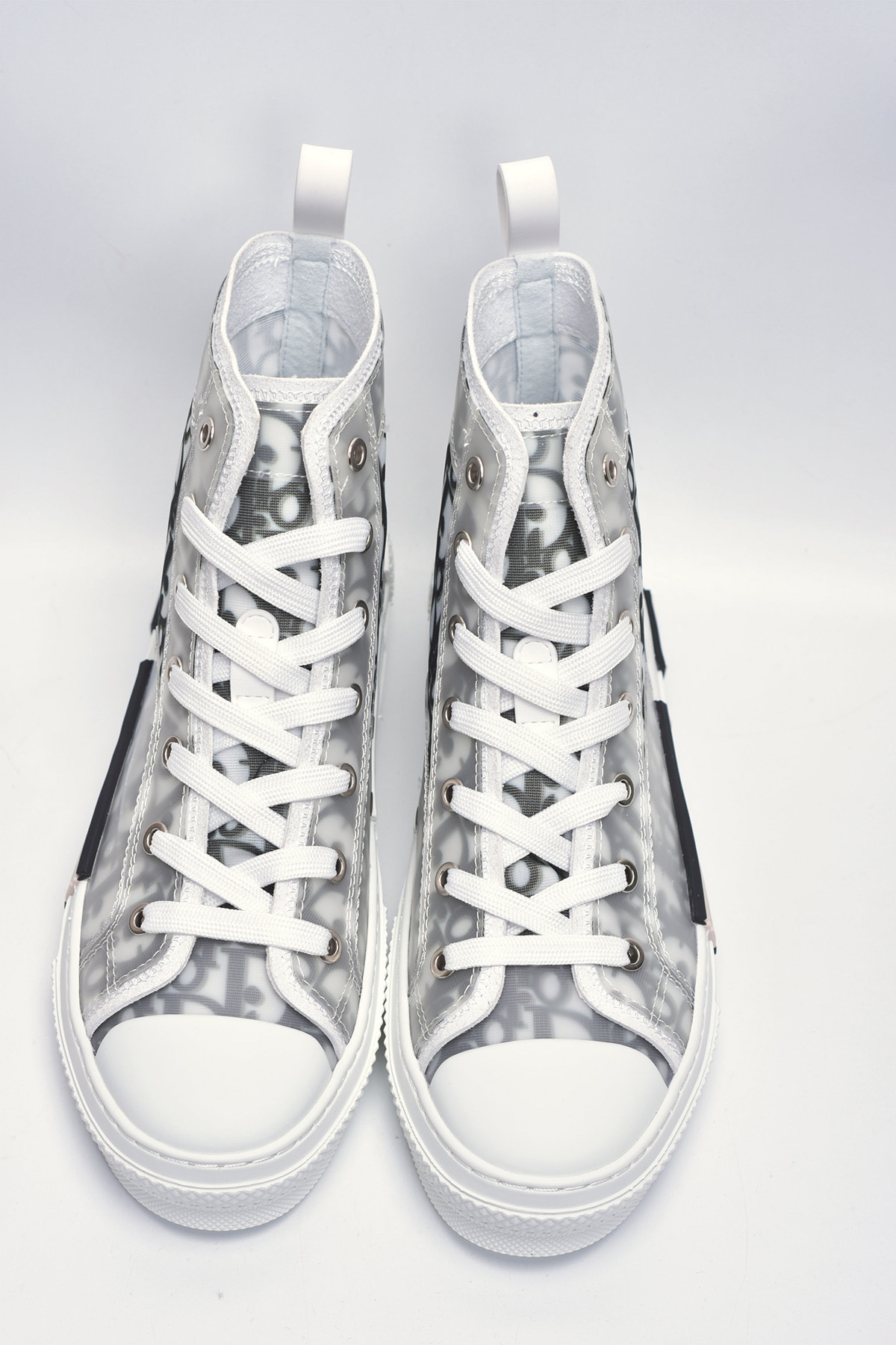 Christian Dior, B23, Women's High Top Sneaker, White - Afbeelding 4