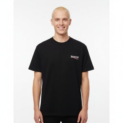 Balenciaga, Men's T-Shirt, Black