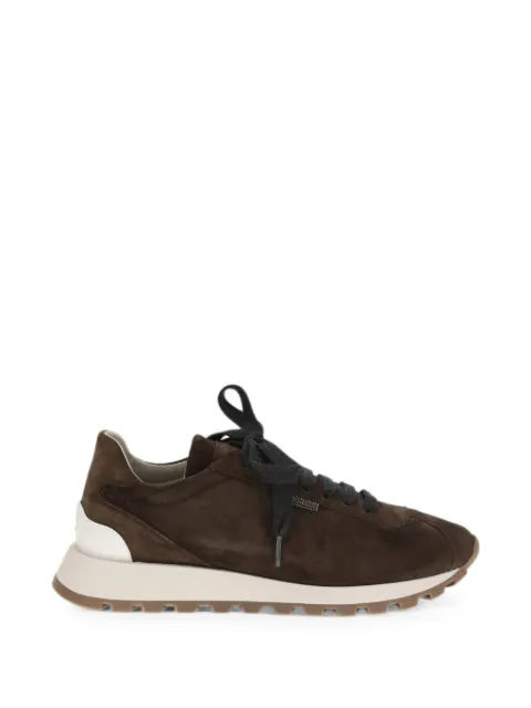 Brunello Cucinelli Runner round-toe lace-up sneakers