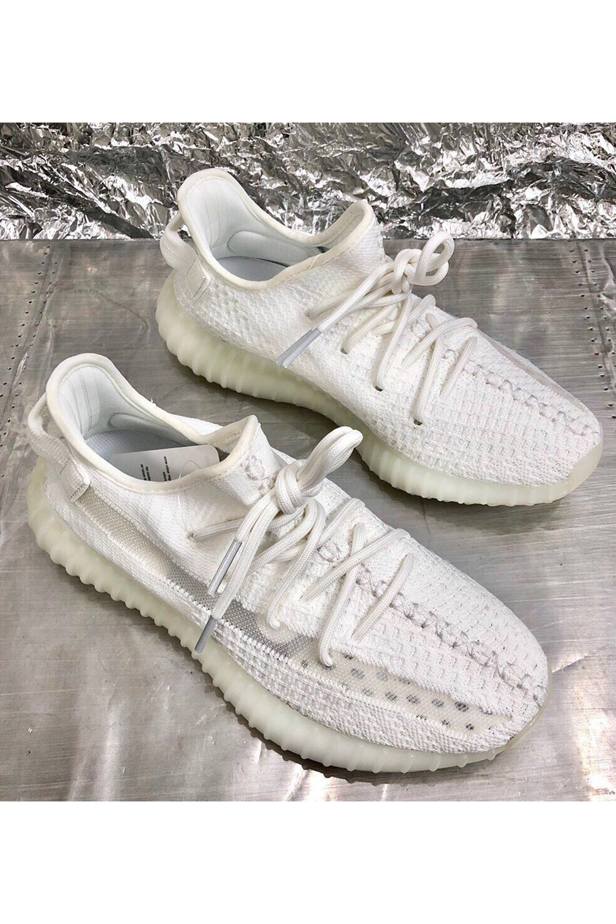 Adidas, Yeezy 350, Women's Sneaker, Whiye