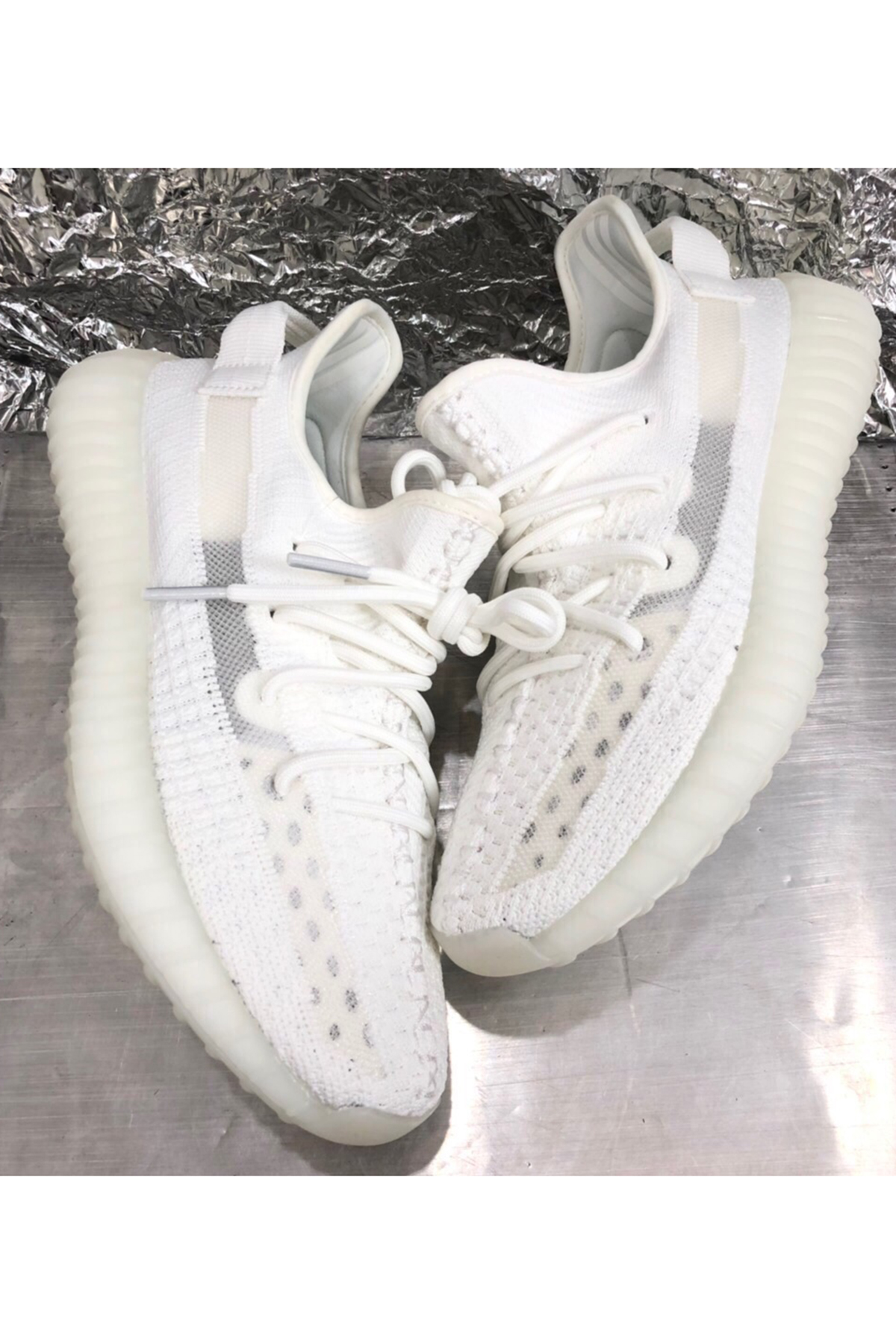 Adidas, Yeezy 350, Women's Sneaker, Whiye - Afbeelding 5