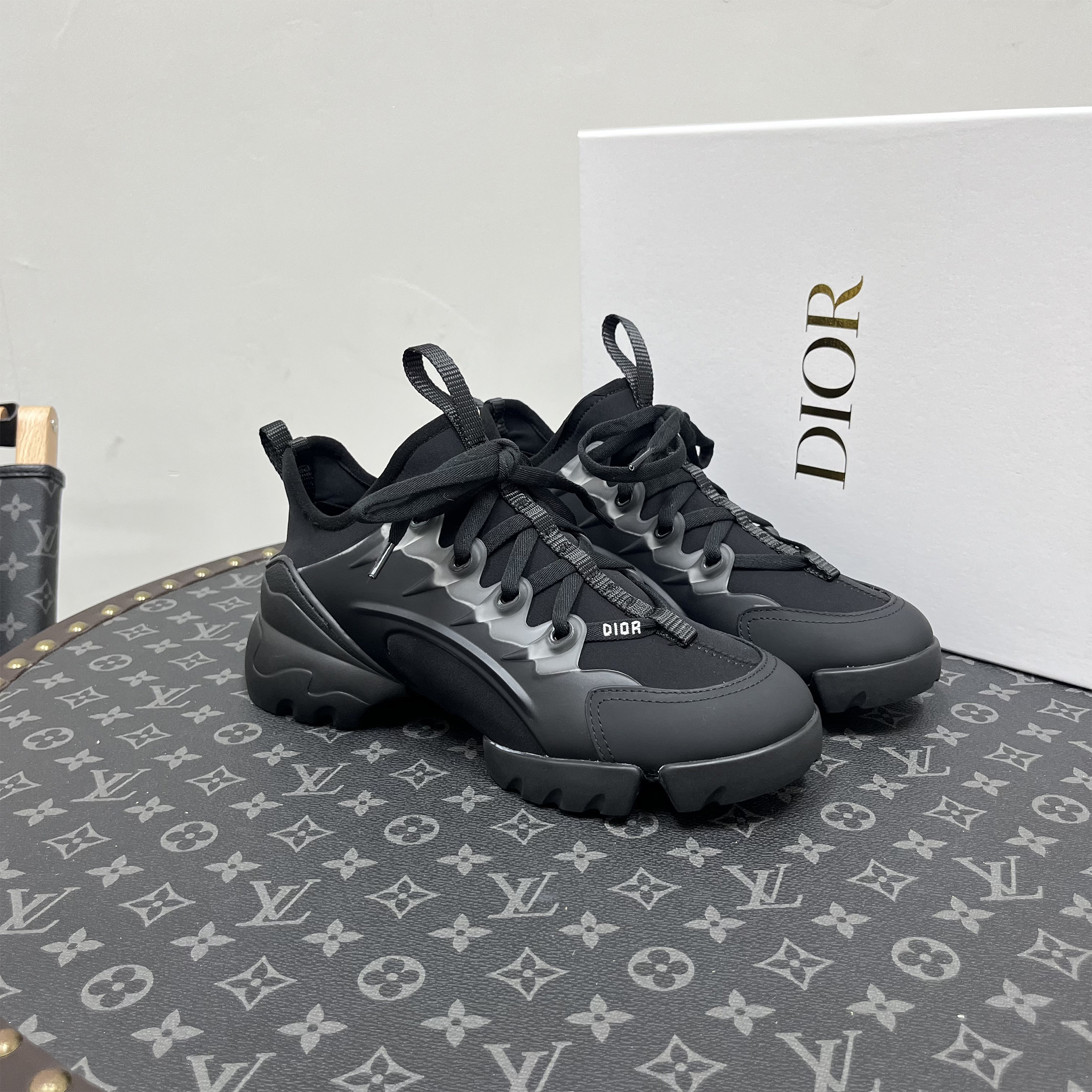 Christian Dior, D-Connect, Women's Sneaker, Black - Afbeelding 2