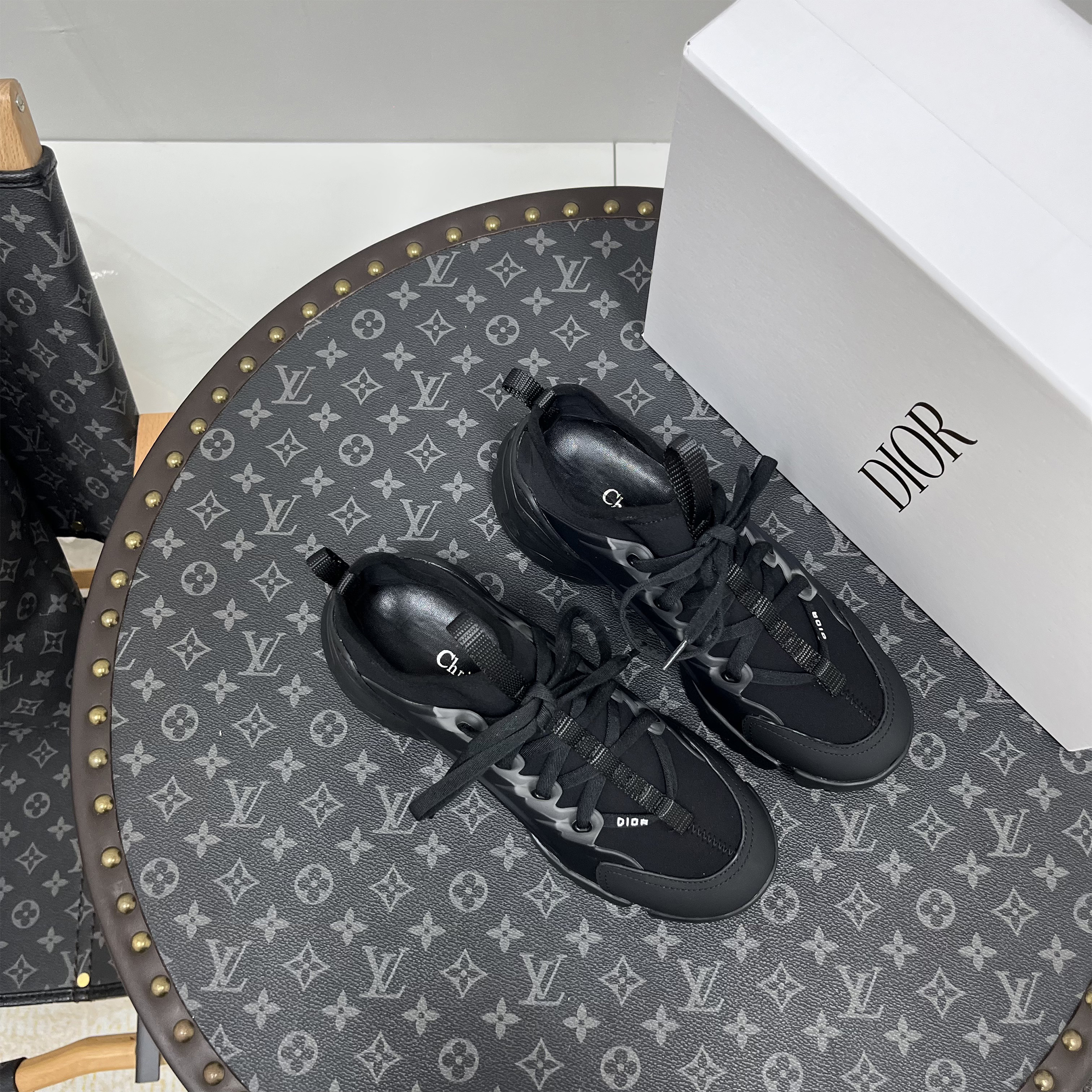 Christian Dior, D-Connect, Women's Sneaker, Black - Afbeelding 3