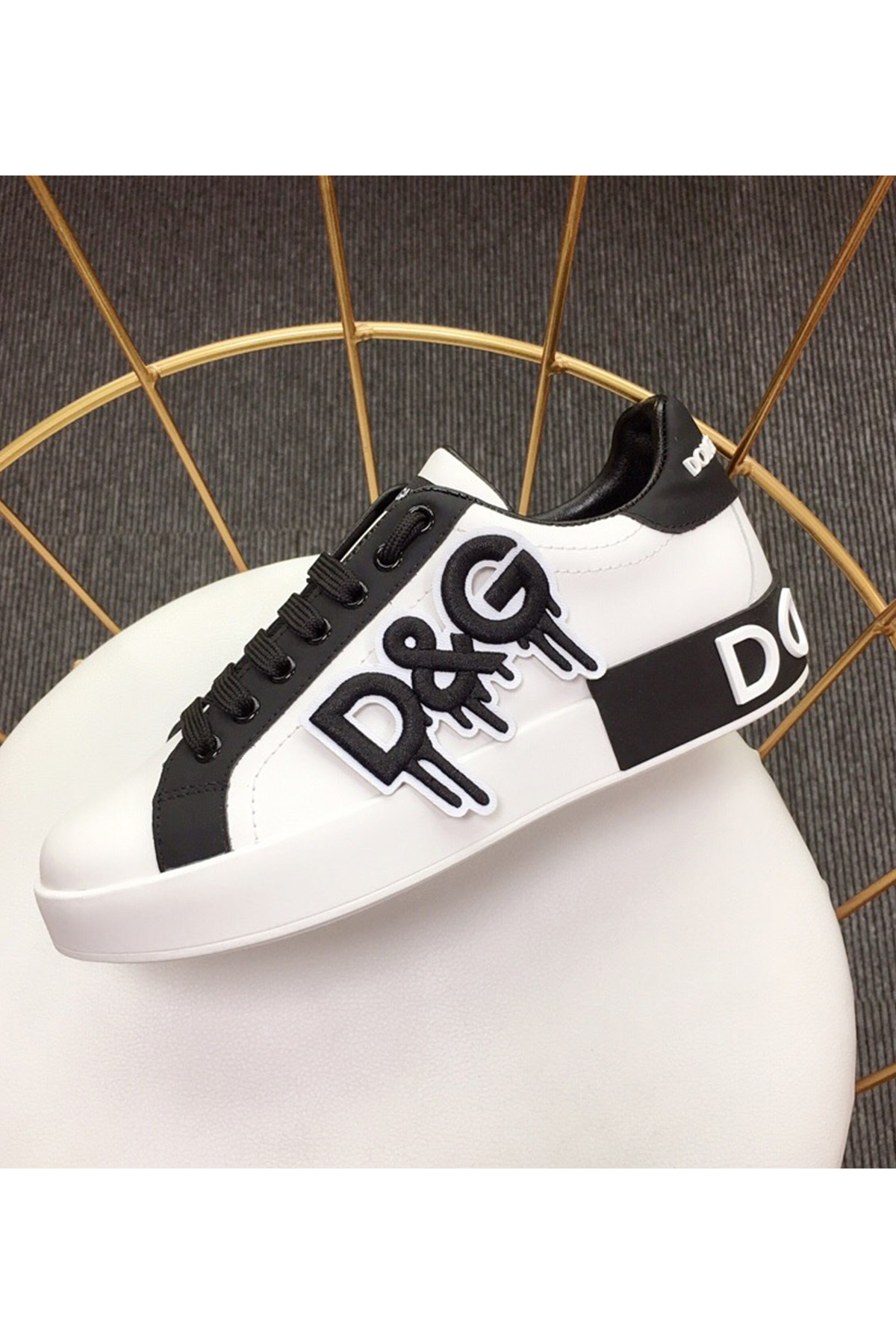 Dolce Gabbana, Women's Sneaker, White - Afbeelding 7