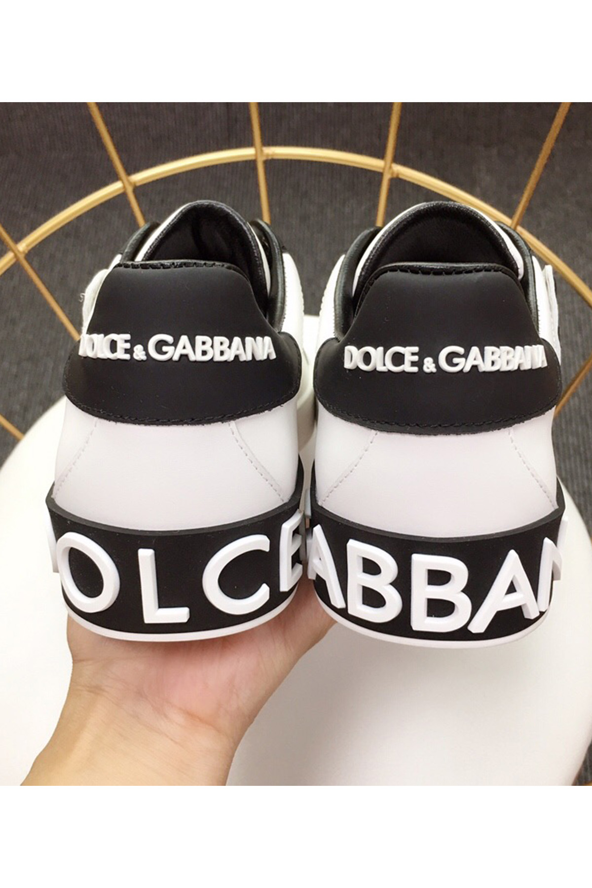 Dolce Gabbana, Women's Sneaker, White - Afbeelding 8