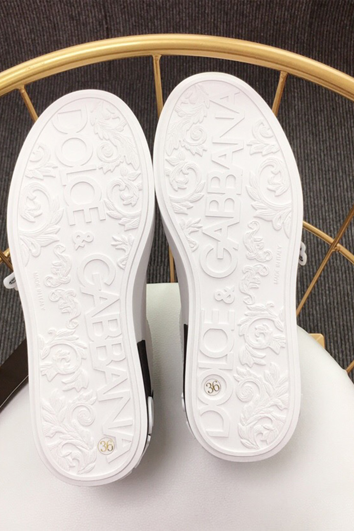 Dolce Gabbana, Women's Sneaker, White - Afbeelding 9