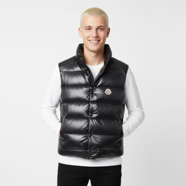 Moncler, Men's Vest, Black (55992)