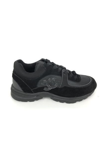 Chanel, Women's Sneaker, Reflective, Black