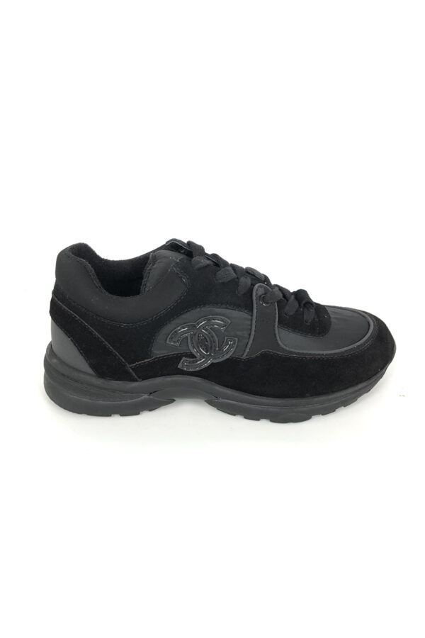 Chanel, Women's Sneaker, Reflective, Black