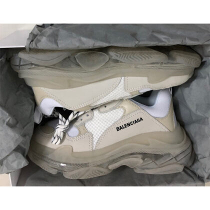 Balenciaga, Triple S, Women's Sneaker, White