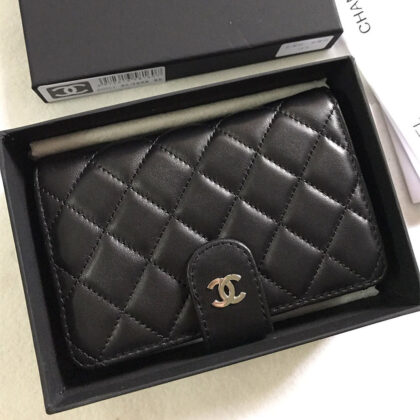 Chanel, Women's Wallet, Black
