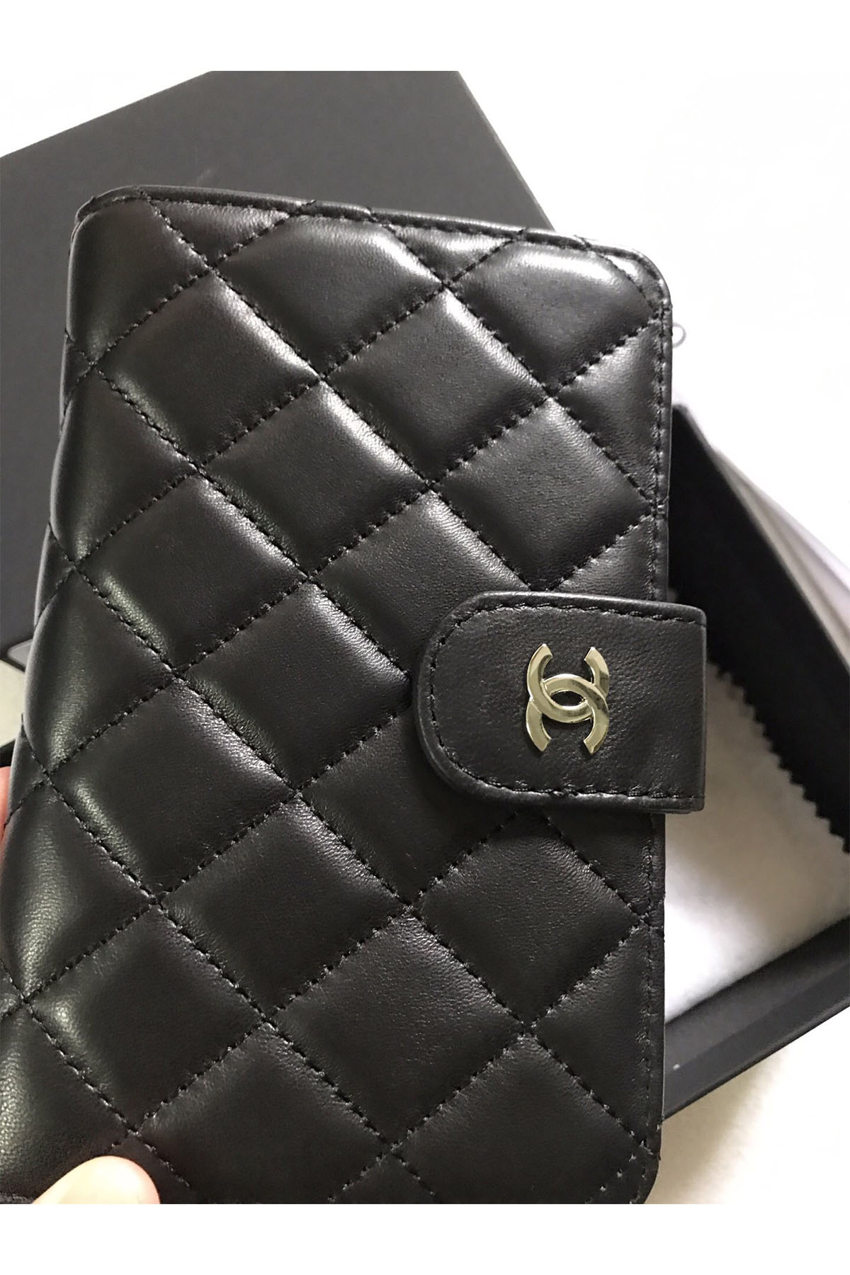 Chanel, Women's Wallet, Black - Afbeelding 3