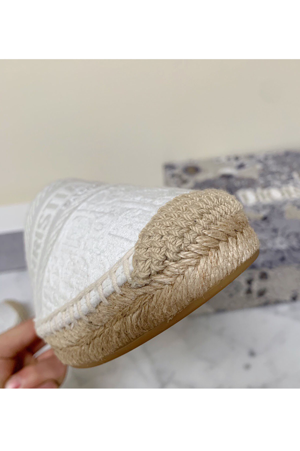 Christian Dior, Women's Slipper, White - Afbeelding 8