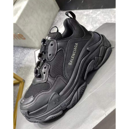 Balenciaga, Triple S, Women's Sneaker, Black