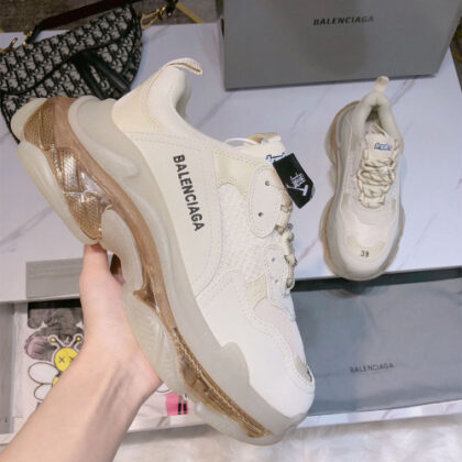 Balenciaga, Triple S, Women's Sneaker, Beige