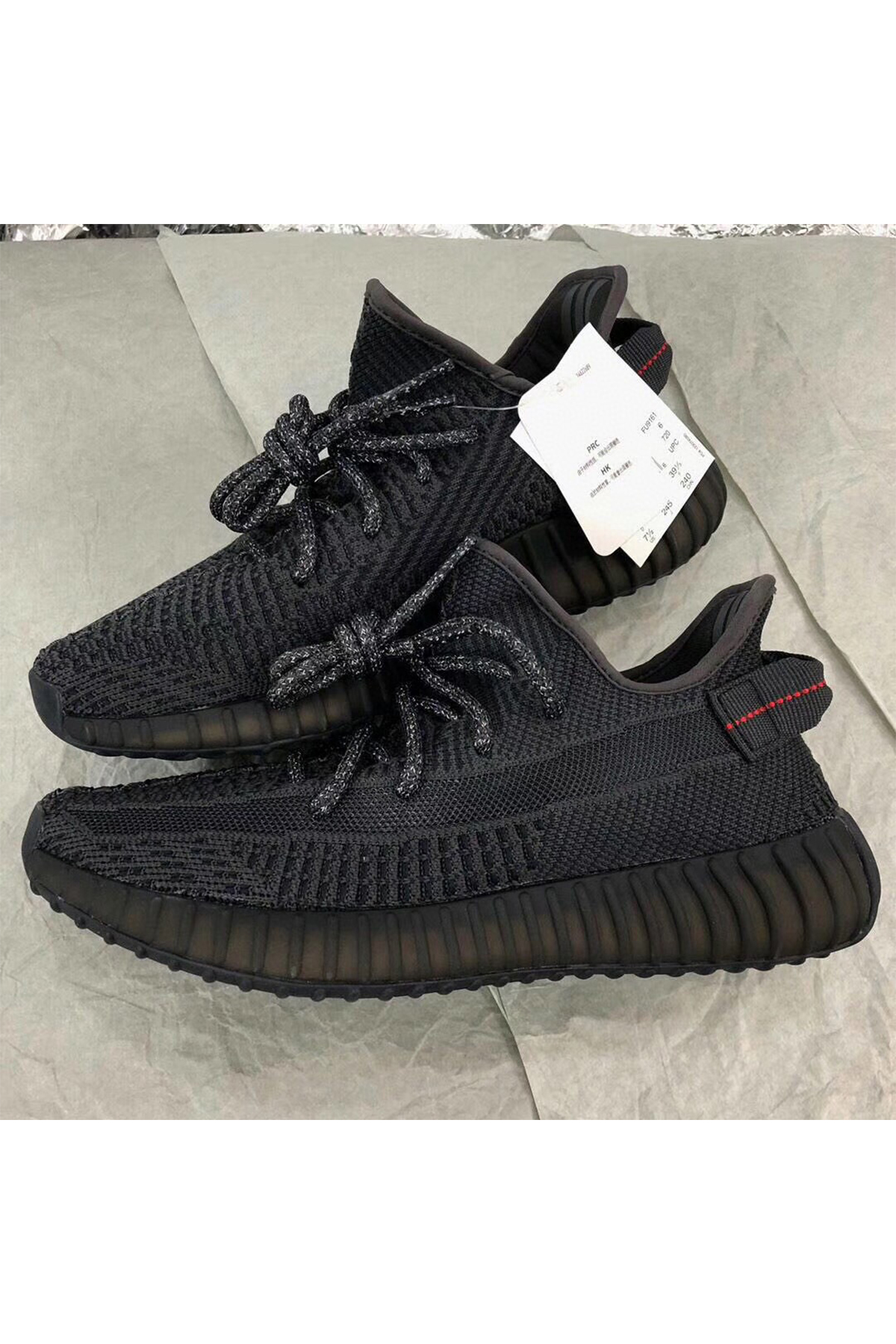 Adidas, Yeezy 350, Women's Sneaker, Black - Afbeelding 7