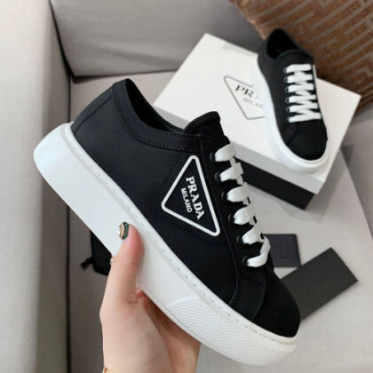 Prada, Women's Sneaker, Black