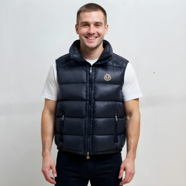 Moncler, Men's Vest, Black (76092)