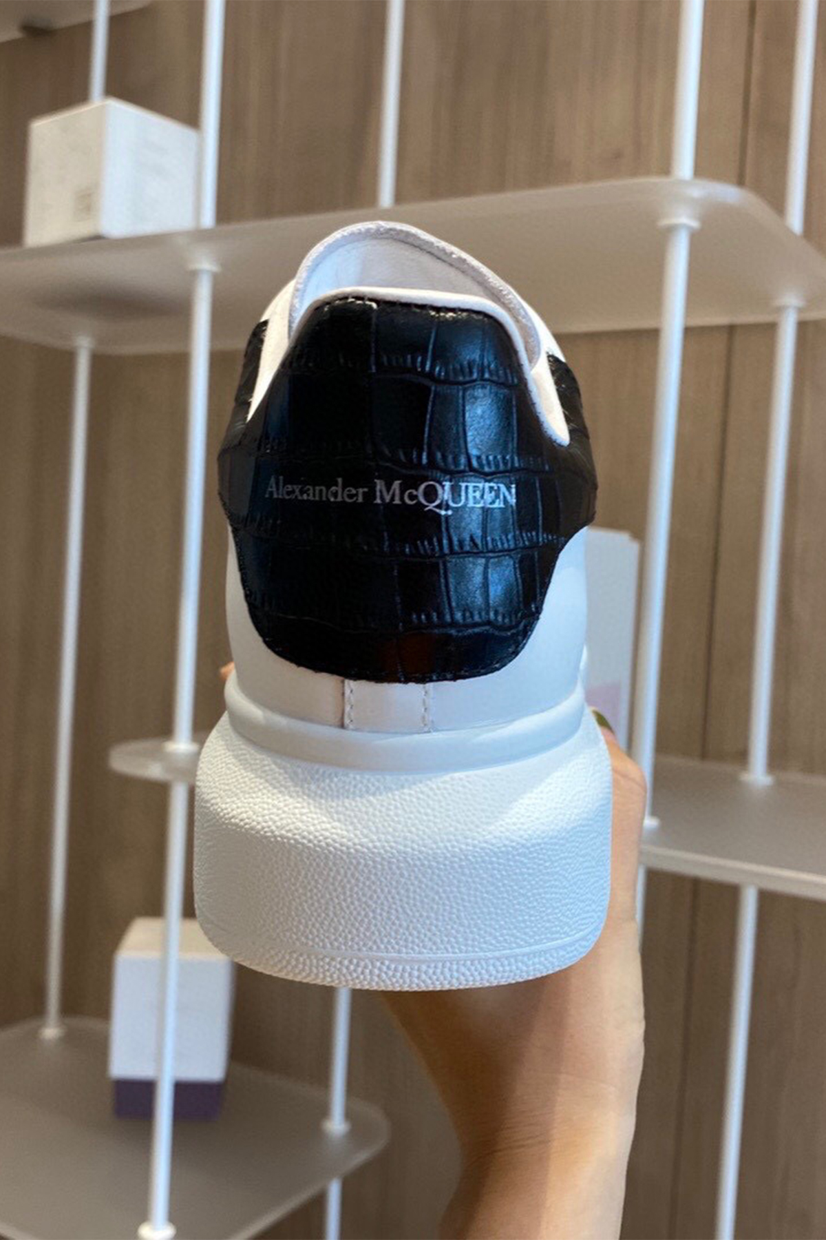 Alexander Mcqueen, Oversized, Women's Sneaker, White - Afbeelding 8