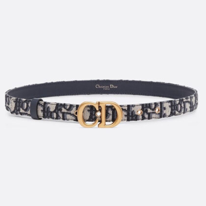 Christian Dior, Women's Belt, Black