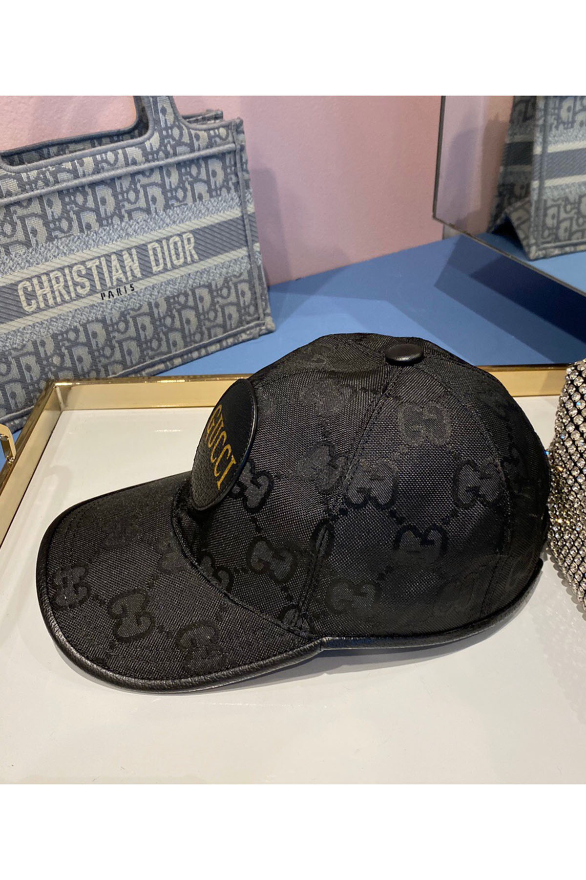 Gucci, Unisex Hat, Black - Afbeelding 2