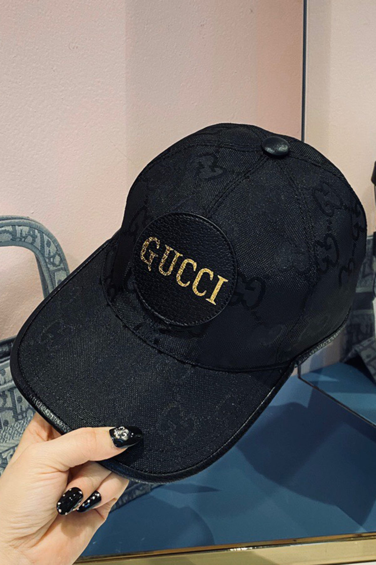 Gucci, Unisex Hat, Black - Afbeelding 5